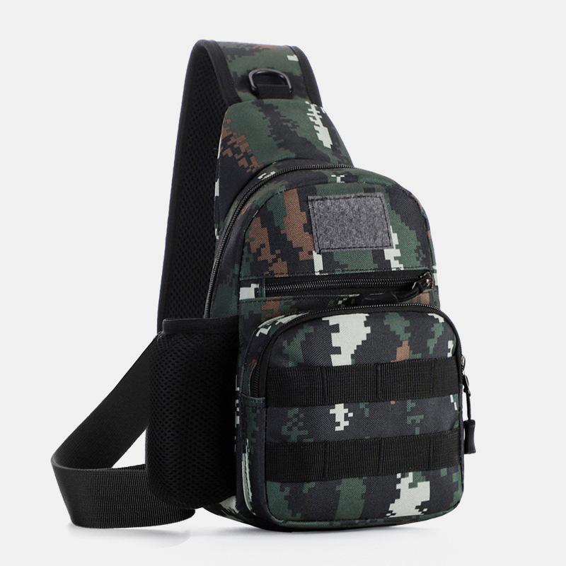 Camouflage Wasserdichte Multifunktionale Schultertasche Für Den Außenbereich