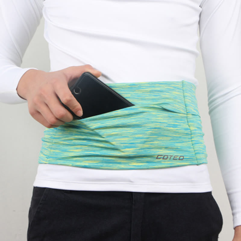 Gürteltasche für Outdoor-Sportarten, große Kapazität, elastische Hüfttasche