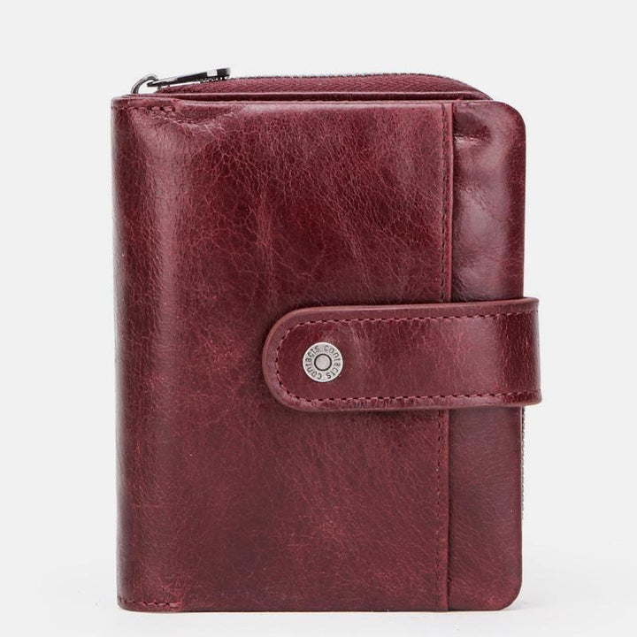 RFID Multifunktionale Leder Vintage Geldbörse
