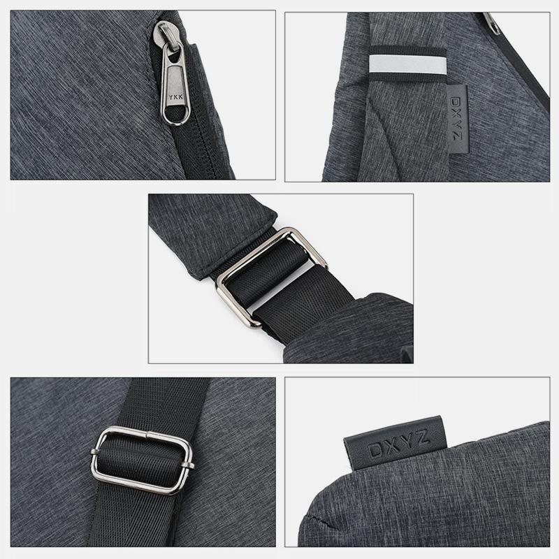 Multifunktionale wasserdichte Schultertasche Brusttasche Sport