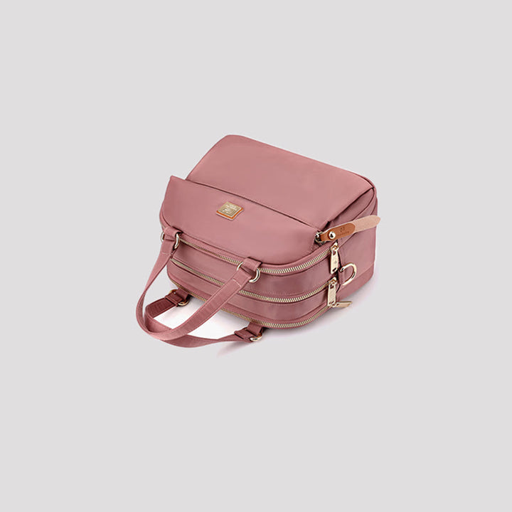 Handtasche für Damen, leicht, mehrere Taschen, abnehmbarer Riemen, Umhängetasche