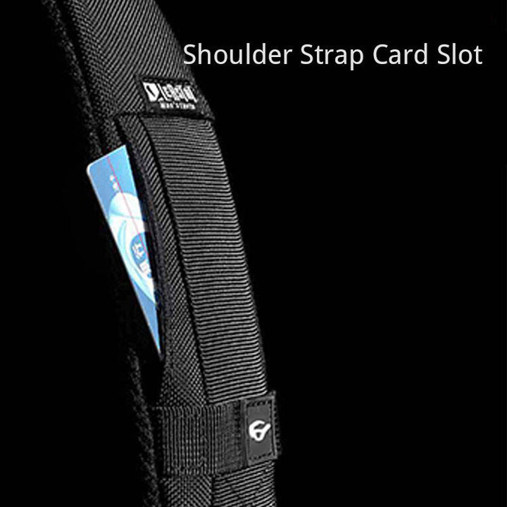 Diebstahlsichere, wasserdichte Brusttasche mit USB-Ladeanschluss