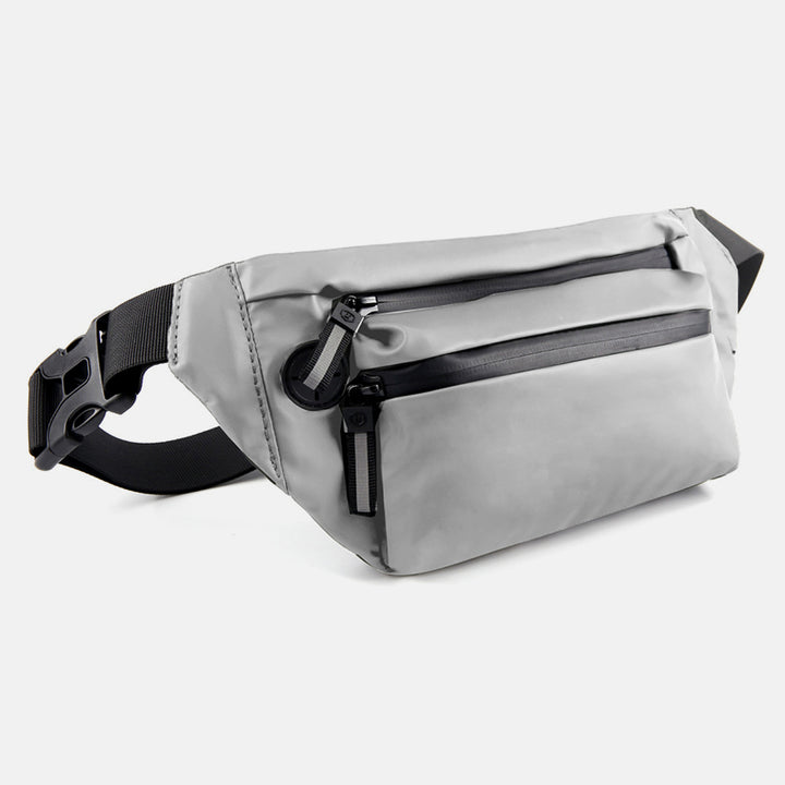 Hüfttasche für Damen und Herren, wasserdicht, große Brusttasche, Schultertasche