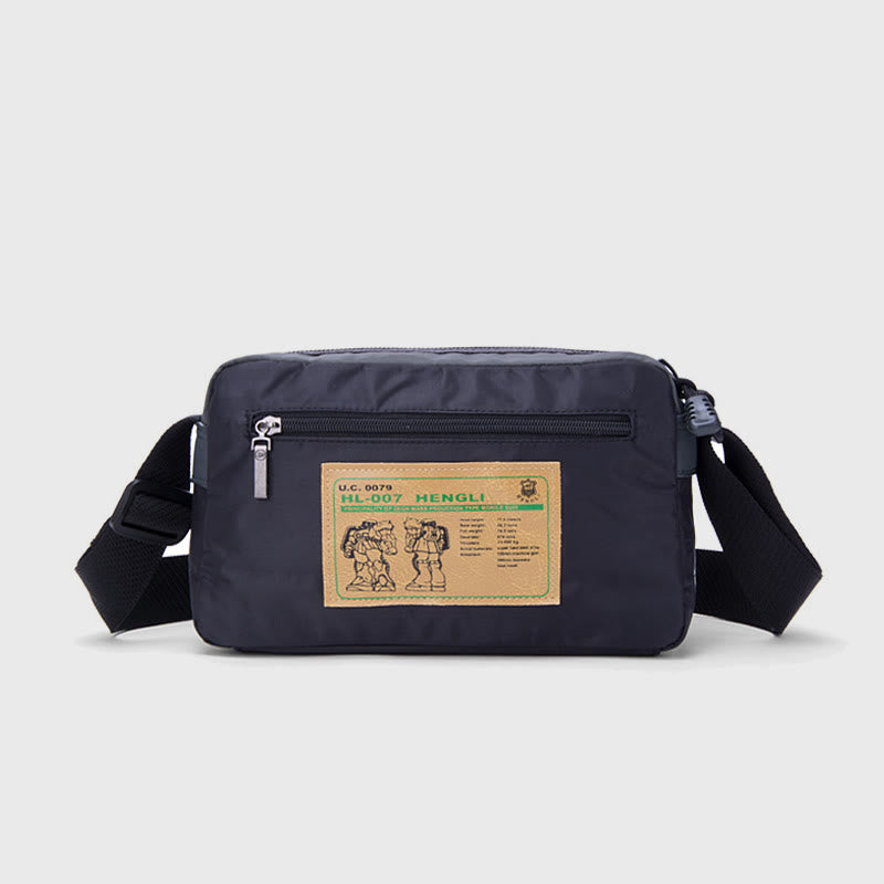 Umhängetasche für Herren, mehrere Taschen, leichte Oxford-Umhängetasche
