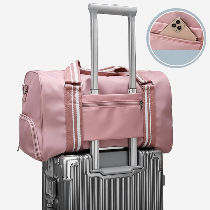 Yoga-Sporttasche für Damen, multifunktionale kurze Reisetasche