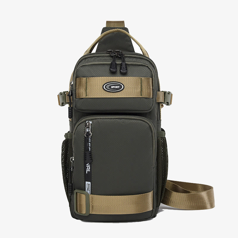 Leichte Reisegeldbörse für Männer, praktische wasserdichte Outdoor-Brusttasche