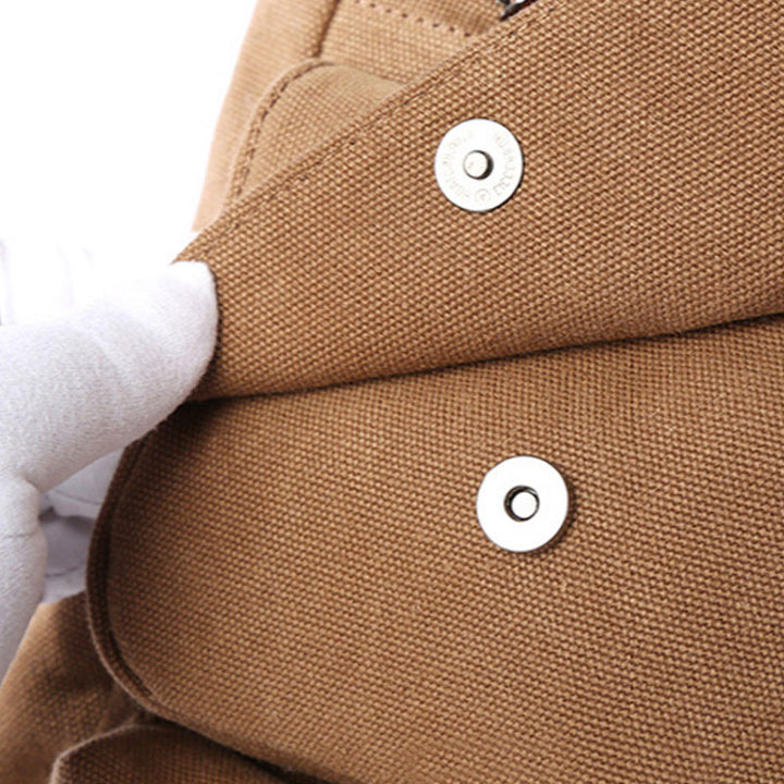 Lässige Umhängetasche mit mehreren Taschen