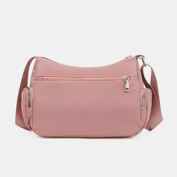 Umhängetasche mit mehreren Taschen für Damen, leicht, geräumig, Schultertasche