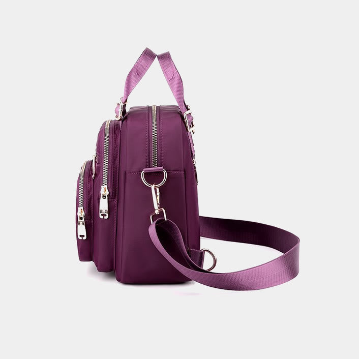 Wasserdichter Umhängetaschen-Rucksack mit mehreren Taschen