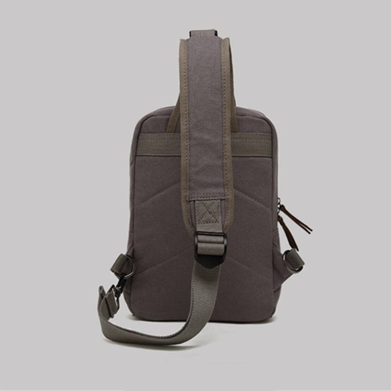 Schultertasche für Männer Canvas Retro Sports Crossbody Käsetasche