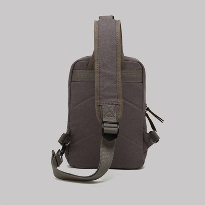 Schultertasche für Männer Canvas Retro Sports Crossbody Käsetasche