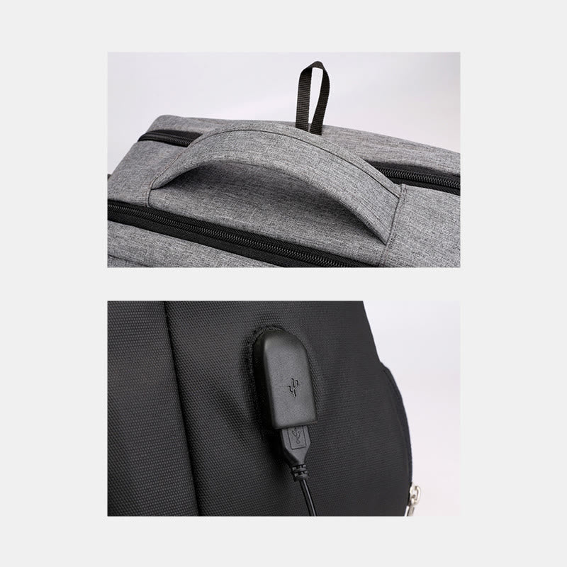 Rucksack für Damen, Business, USB-aufladbar, Reise-Laptop-Organizer-Tasche