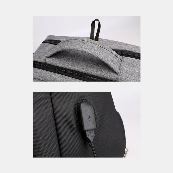 Rucksack für Damen, Business, USB-aufladbar, Reise-Laptop-Organizer-Tasche