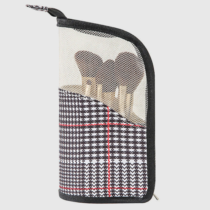 Aufbewahrungstasche für Damen, einfache vertikale Reise-Make-up-Tasche