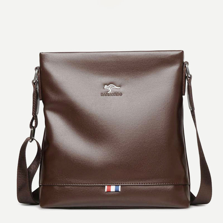 Herren Umhängetasche Umhängetasche Weiches Leder Reisetasche Sling Pack