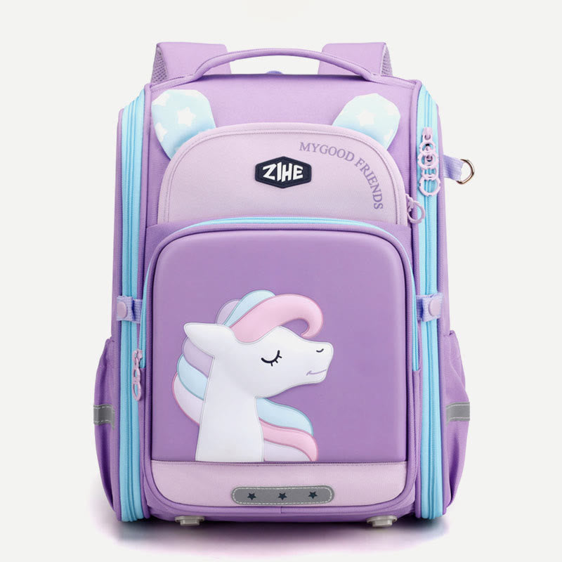 Rucksack für Grundschüler, verschleißfest, mit Ridge-Schutz, Schultasche