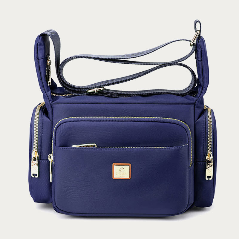 Umhängetasche aus Nylon für Damen, für das tägliche Outfit, mehrere Taschen, Geldbörse