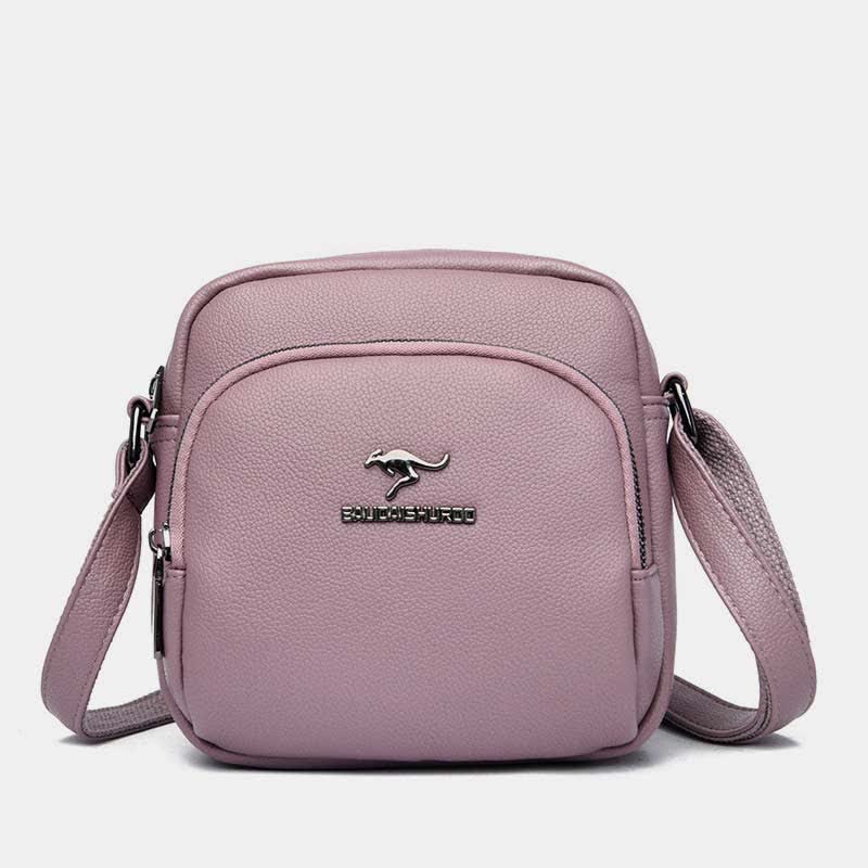 Umhängetasche für Damen, klein, über der Schulter, Geldbörse, Lederhandtasche