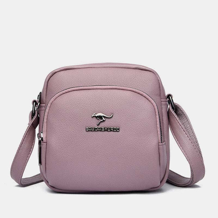 Umhängetasche für Damen, klein, über der Schulter, Geldbörse, Lederhandtasche