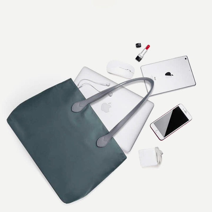 Damen-Tragetasche, große Kapazität, Umhängetasche, Tragegriff oben, Handtasche