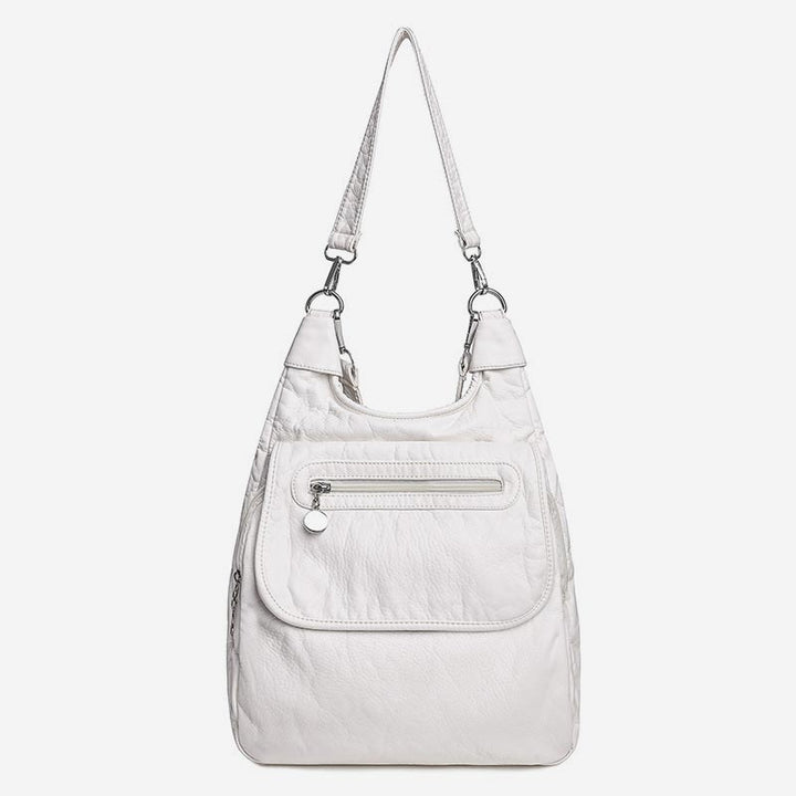 Wasser- und reißfester Rucksack, Tagesrucksack, Schultertasche, Handtasche mit verstellbaren Trägern