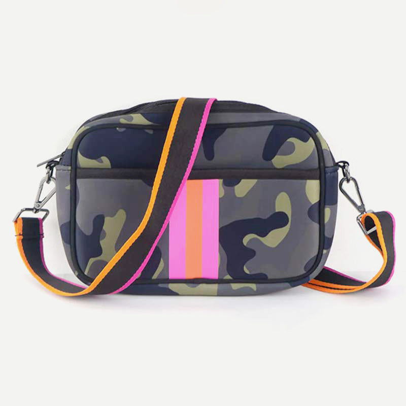 Leichte Umhängetasche Damen Geldbörse Neopren Handtasche Strandtasche