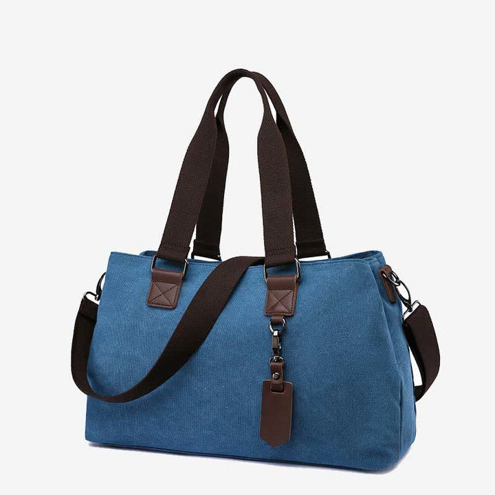Dreifach-Canvas-Totes-Handtasche, multifunktional, lässig, Umhängetasche, Schultertasche