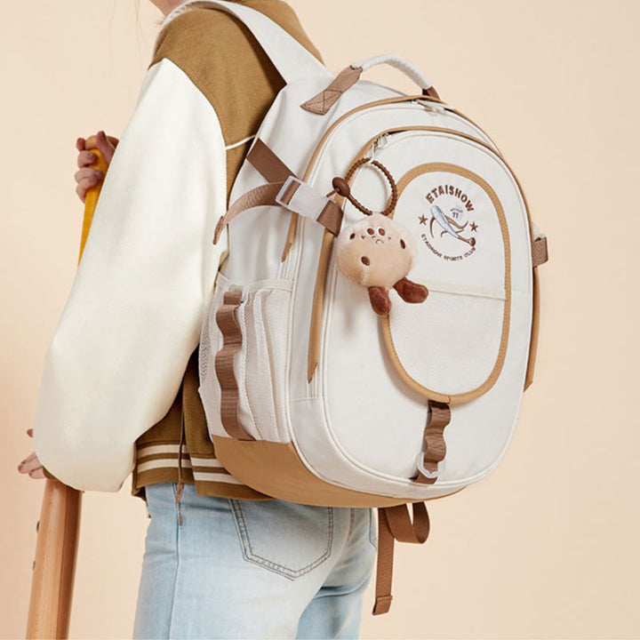 Rucksack für Frauen Teenager-Studenten Große Kapazität Nylon Daypack