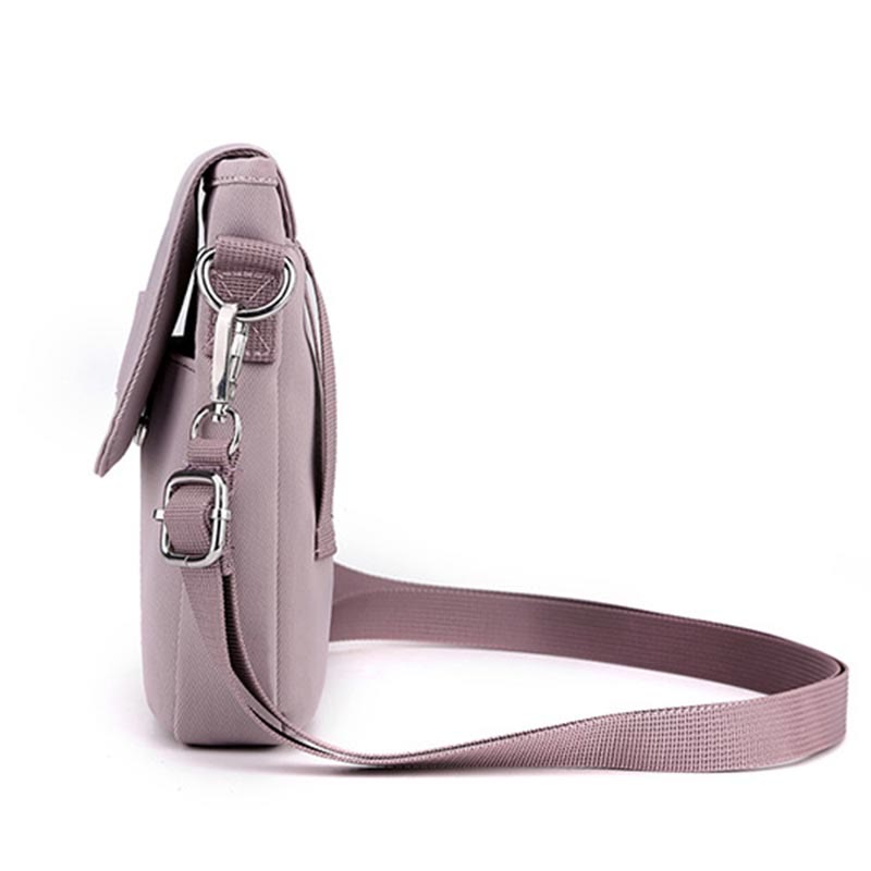 Wasserdichte Umhängetaschen aus Nylon, Handytaschen mit verstellbaren Trägern