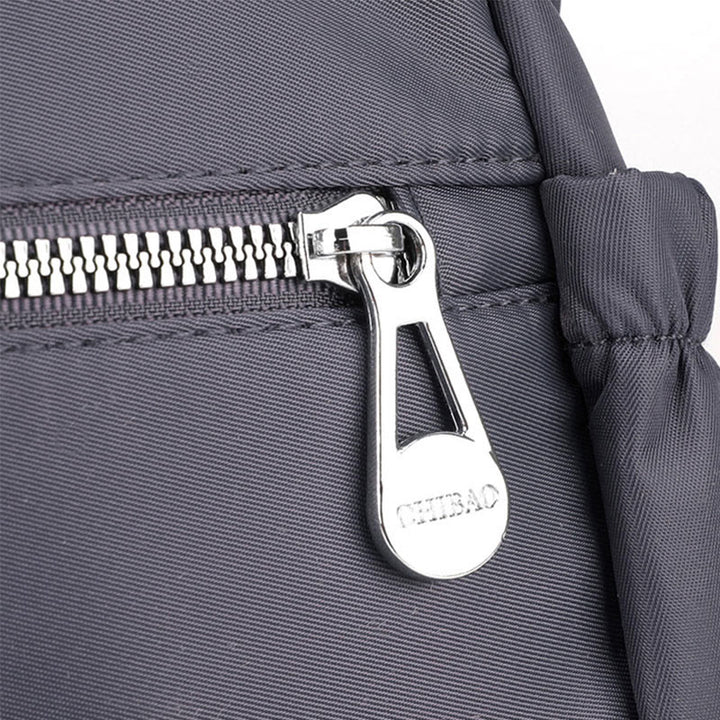 Damen Umhängetasche, minimalistisch, mehrere Taschen, breiter Riemen, Schultertasche