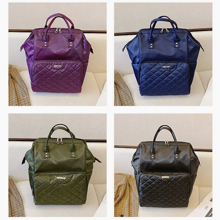 Abnehmbarer Reiserucksack mit Zugstange, Reisetasche für Damen und Herren