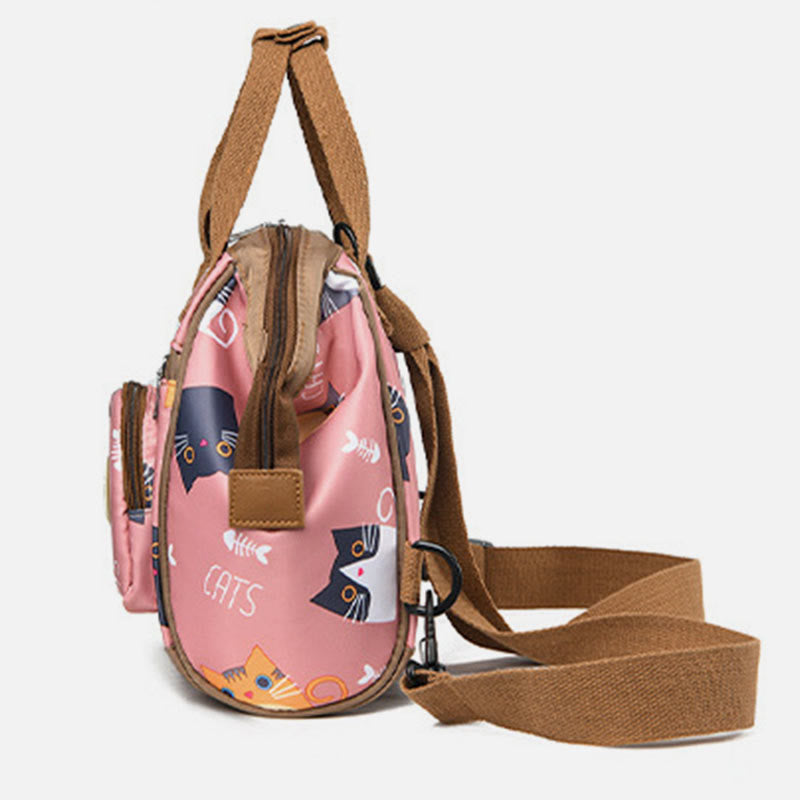 Funktionelle wasserdichte Umhängetasche, umwandelbarer Mini-Rucksack, Mamatasche