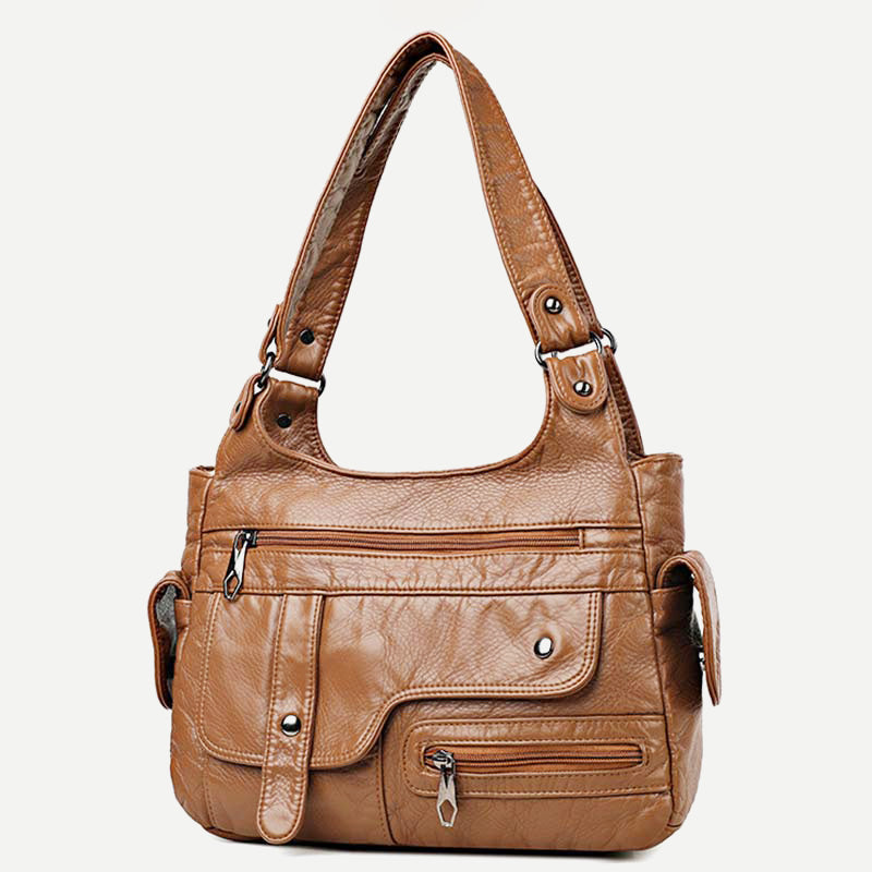 Damen Handtasche und Geldbörse Große Hobo Bag mit Doppelfach