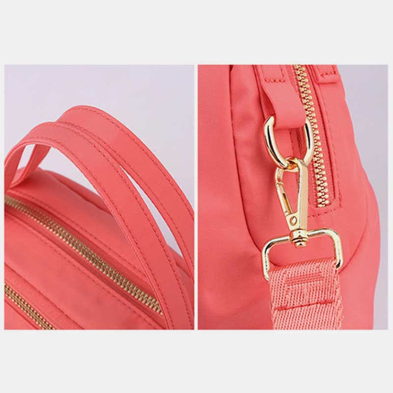 Kleine Umhängetasche aus Nylon, leicht, wasserdicht, Schulterhandtasche für Damen und Mädchen