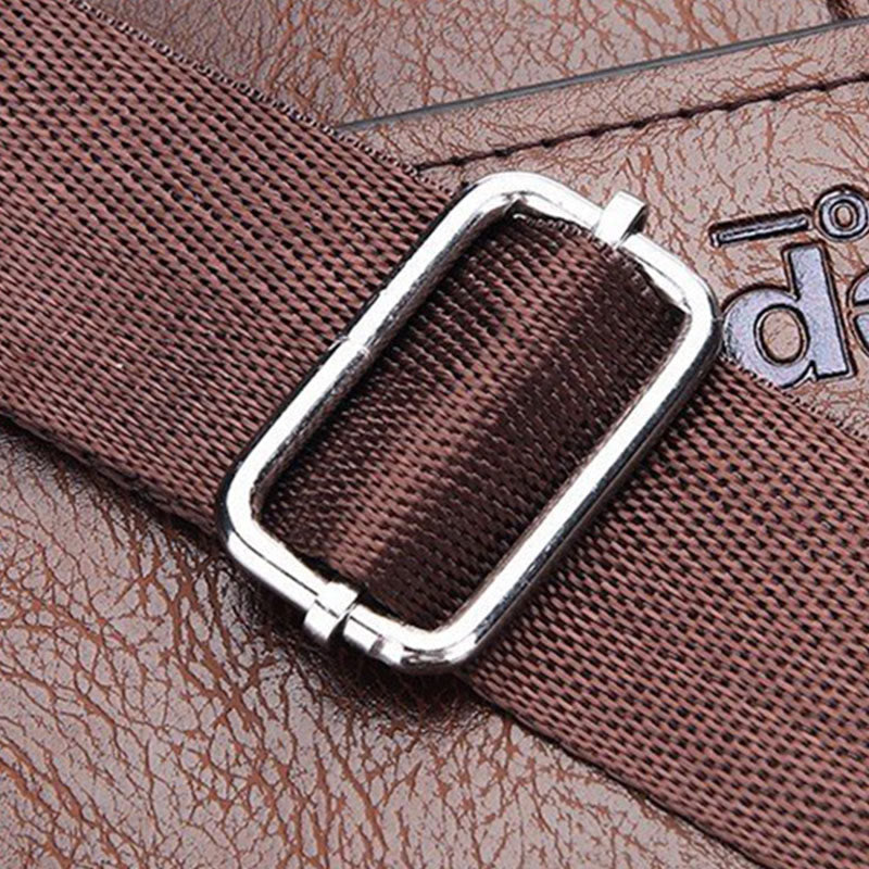 Umhängetasche für Herren, große Kapazität, Freizeit-Umhängetasche aus Leder