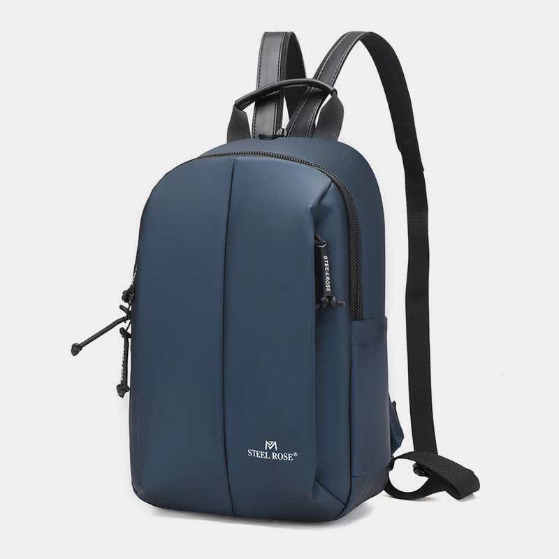 Wasserdichter Sling-Rucksack für Herren und Damen, multifunktional, lässig, Reise-Umhängetasche