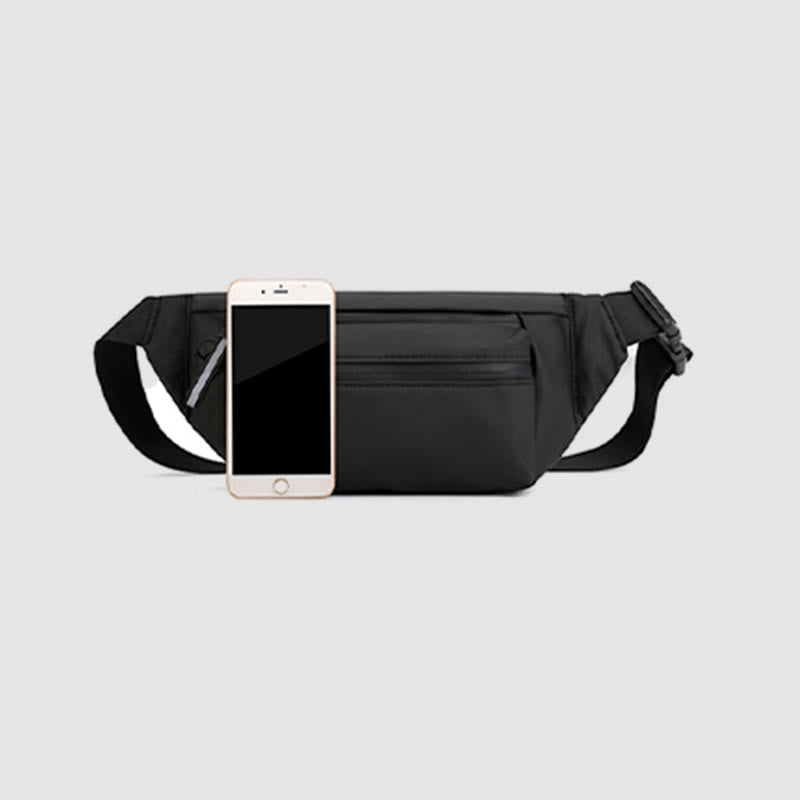 Gürteltasche für Herren, Outdoor-Sport, Nylon, Umhängetasche