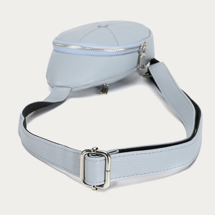 Schultertasche mit rundem Muster für Damen, einfache Umhängetasche
