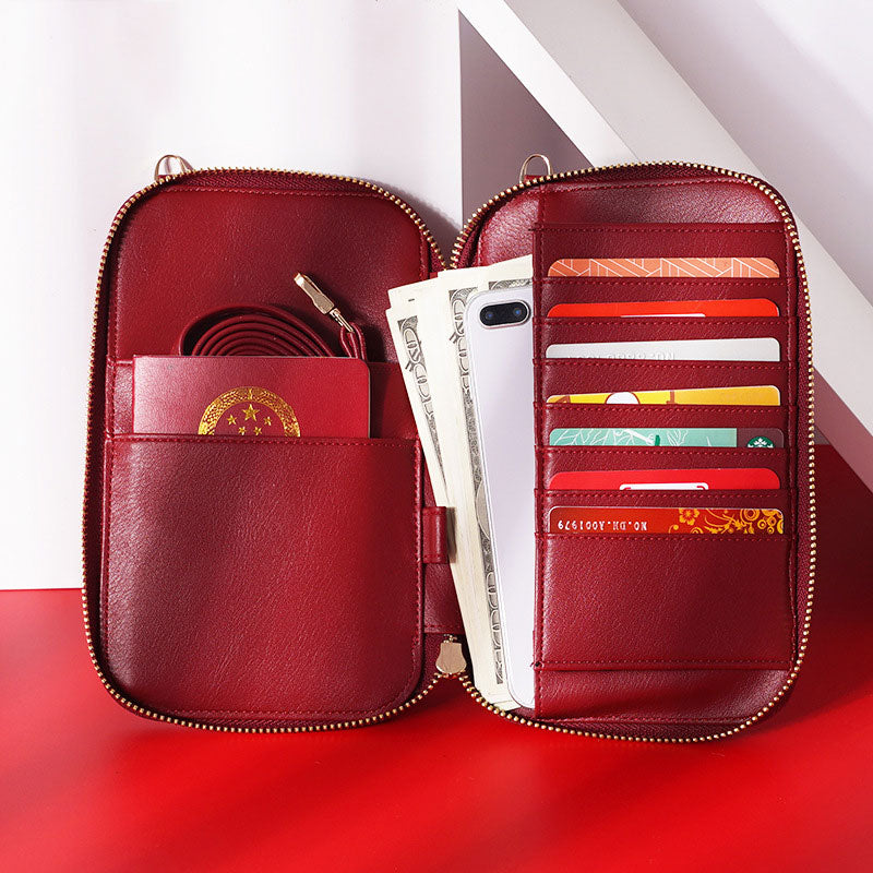 Kleine Umhängetasche für Damen, Handytaschen, Kartenhalter, Geldbörsen