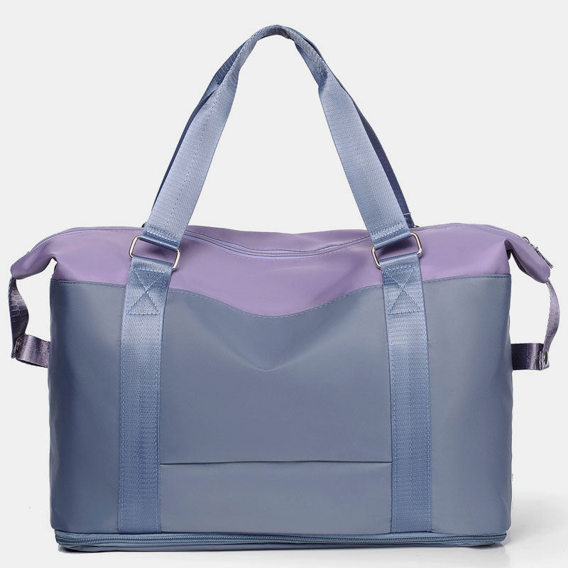 Reisetasche für Damen, große Aufbewahrungstasche mit Fach für trockene und nasse Abteile