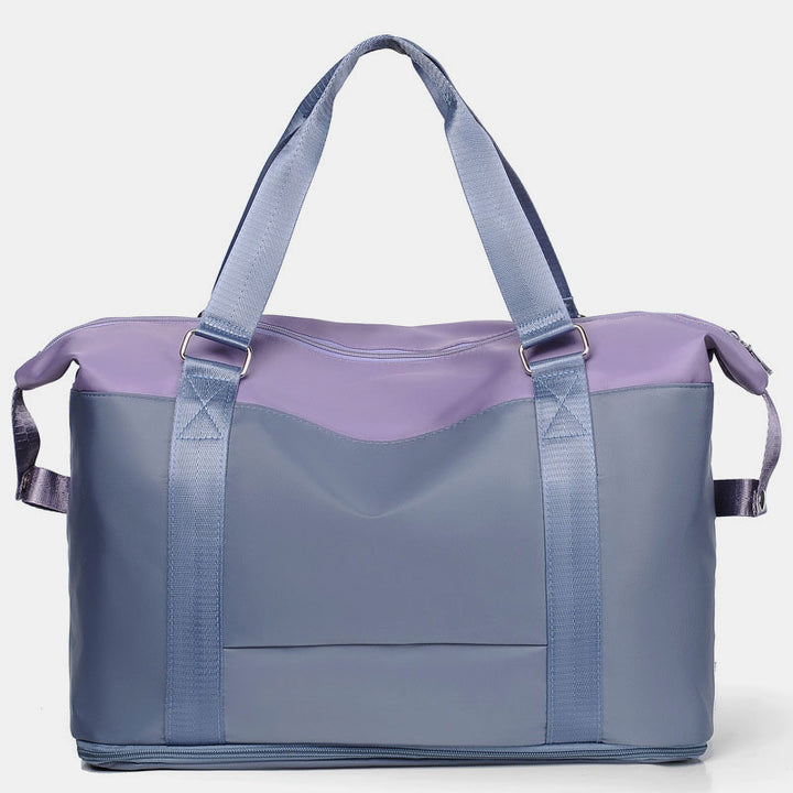 Reisetasche für Damen, große Aufbewahrungstasche mit Fach für trockene und nasse Abteile