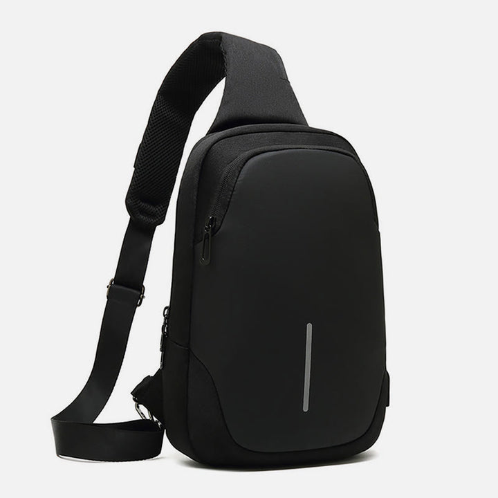 Outdoor Anti-Diebstahl Crossbody Brusttasche Herren Wasserdichte Sling Geldbörse