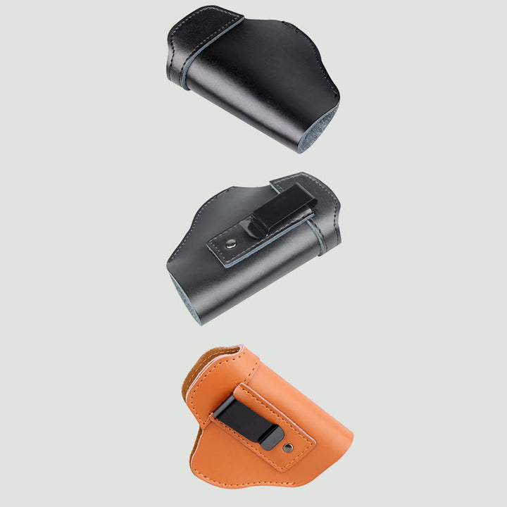 Holster für Outdoor-Taktiken Rindsleder Leder Unsichtbare Quick Draw Holster