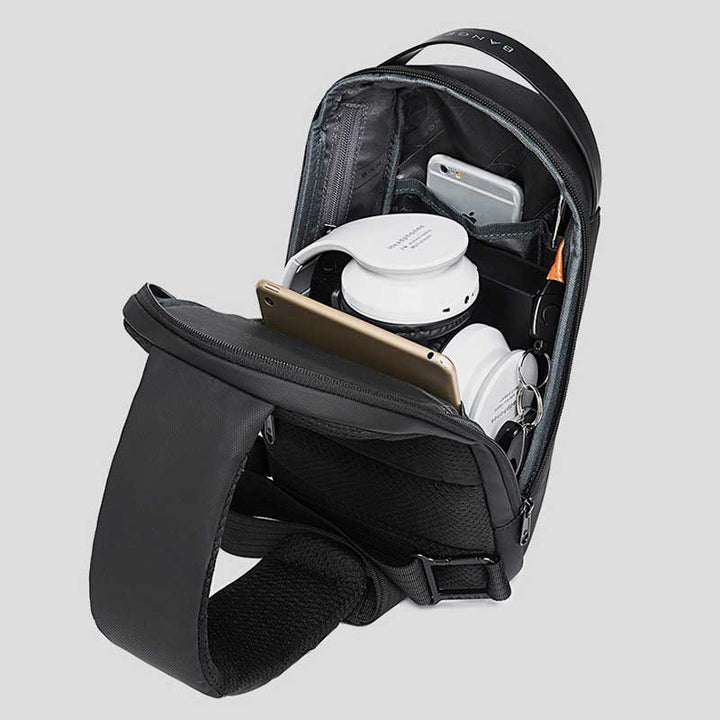 Wasserdichte, großvolumige Schultertasche mit Diebstahlschutz 