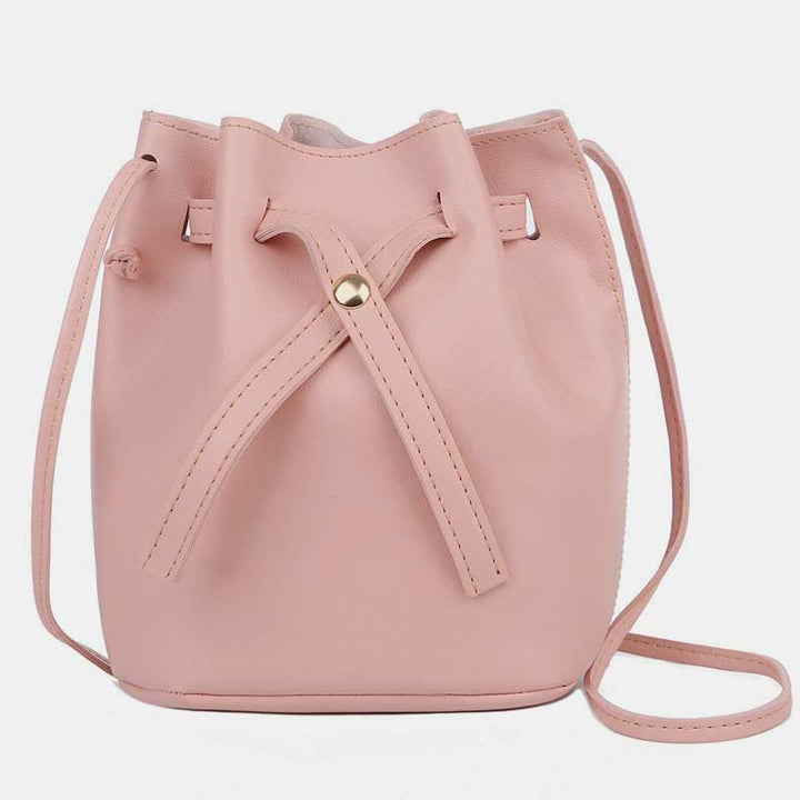 Umhängetasche für Damen aus PU-Leder, minimalistische Schultertasche für den täglichen Gebrauch