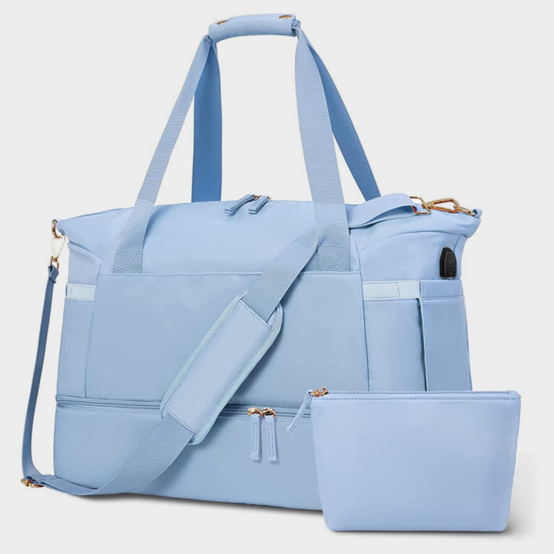 Reisetasche für die Reise, praktische Fitness-Make-up-Tasche für die Nacht