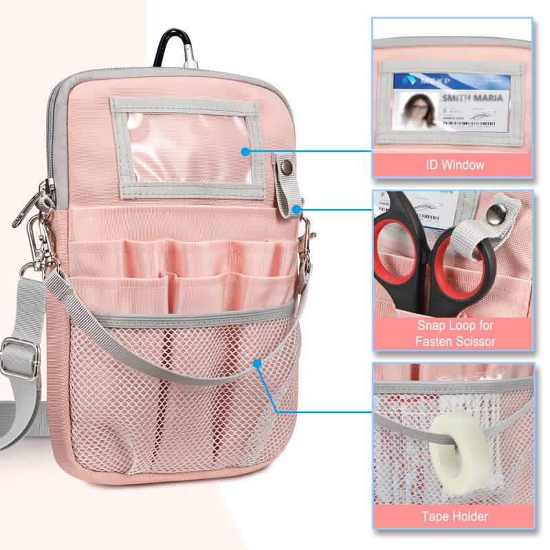 Gürteltasche für die Krankenpflege mit Taschen für medizinische Ausrüstung, Klebebandhalter, Gürteltasche für Krankenschwestern
