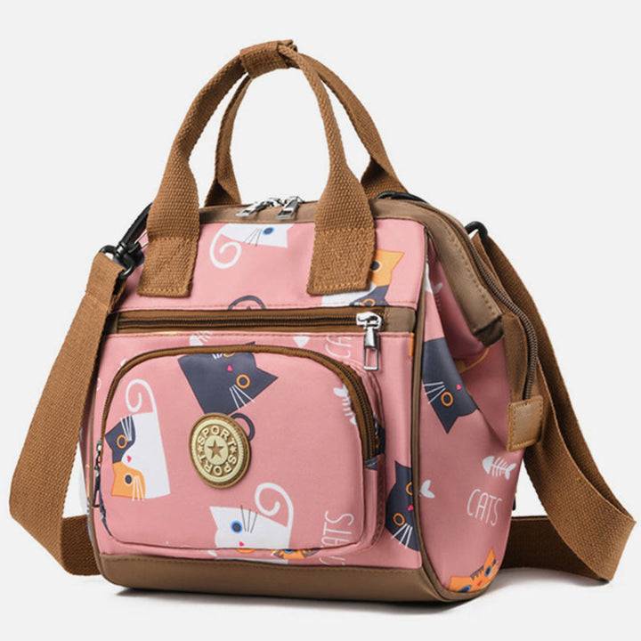 Funktionelle wasserdichte Umhängetasche, umwandelbarer Mini-Rucksack, Mamatasche