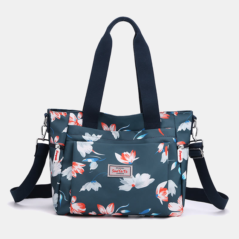 Damen Leichte wasserdichte Handtasche mit mehreren Taschen Umhängetasche Schultertasche Geldbörsen