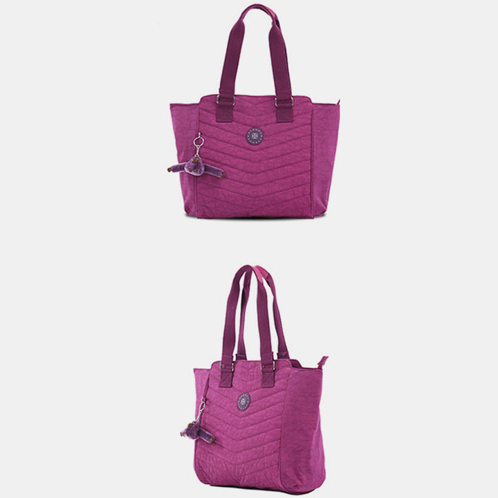 Nylon-Tragetasche für Damen, wasserdicht, groß, gesteppt, Schultertasche, Handtasche